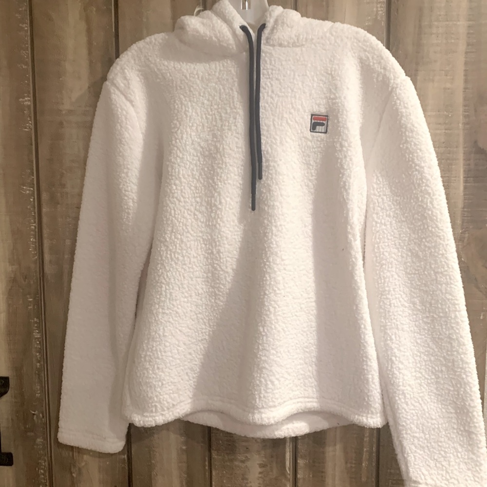 Fila Sherpa pullover with hoodie, S - Picture 6 of 8